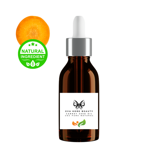 Carrot Seed Oil – 100% Pure Face Essential Oil EVA KORE BEAUTY