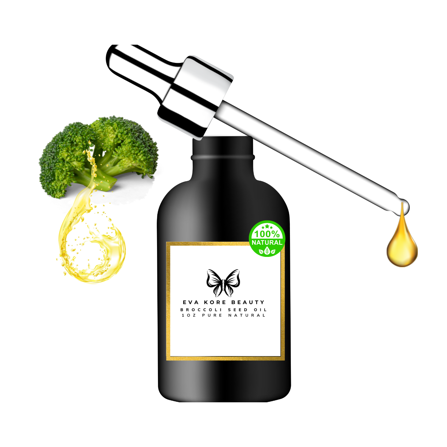 100% Natural 1OZ Broccoli Seed Oil